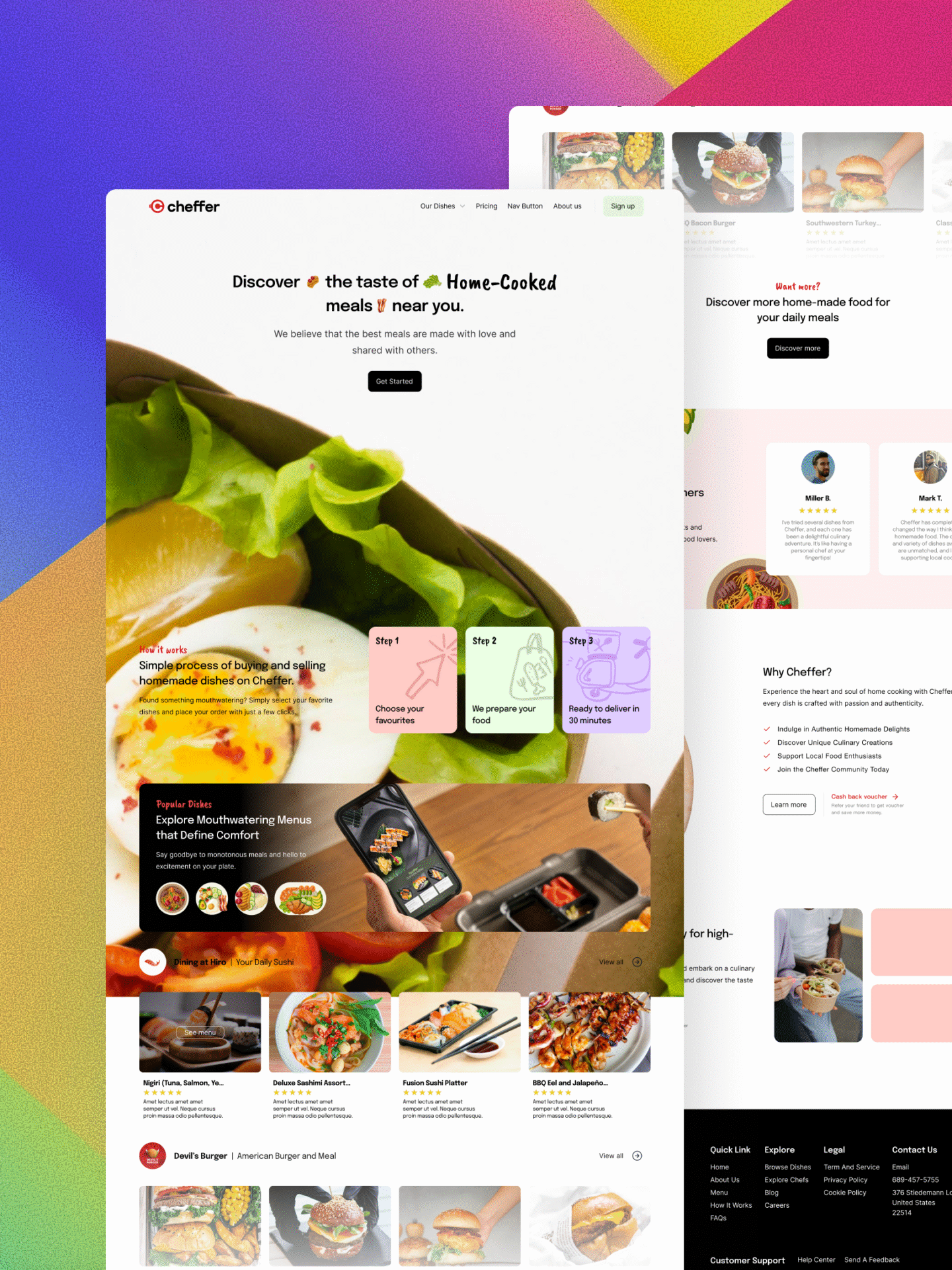 Homepage 64 Designloon Unlimited Graphic Design cheffer